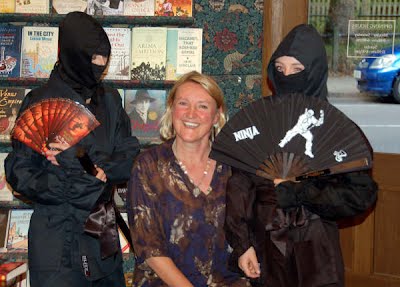 Jane Prowse and ninjas